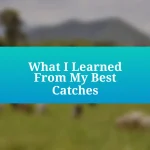 What I Learned From My Best Catches